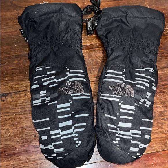 NORTH FACE Kids Montana Ski Mitts Dryvent Watetproof Ski Snowboard Mittens M - Picture 1 of 5